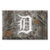 MLB - Detroit Tigers Camo Camo Rubber Scraper Door Mat