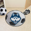 University of Connecticut Soccer Ball Rug - 27in. Diameter