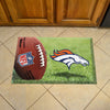 NFL - Denver Broncos Rubber Scraper Door Mat