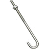 National Hardware Zinc-Plated Silver Steel 6 in. L J-Bolt 100 lb 1 pk - Deal of The Week