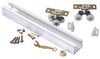 Johnson Hardware 100PD Aluminum Pocket Door Track and Hardware Kit