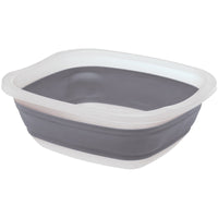 Progressive Prepworks Clear/Gray Plastic Rust-Resistant Dish Tub 15 L x 5.5 H x 12.25 W in.