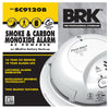 BRK Hard-Wired w/Battery Back-up Electrochemical/Ionization Smoke and Carbon Monoxide Detector