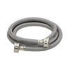 Fluidmaster 3/4 in. Hose X 3/4 in. D Hose 48 in. Stainless Steel Washing Machine Supply Line