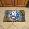 NHL - New York Islanders Camo Rubber Scraper Door Mat