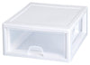 Sterilite 23018006 16 Quart Clear Stacking Drawer (Pack of 6)