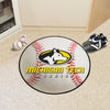 Michigan Tech University Baseball Rug - 27in. Diameter