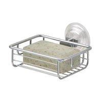 iDesign Classico Silver Steel Soap Dish