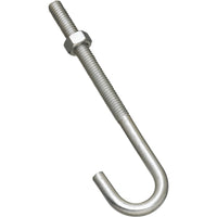 2195BC 5/16â€ x 5â€ J Bolt - Zinc Plated