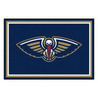 NBA - New Orleans Pelicans 5ft. x 8 ft. Plush Area Rug