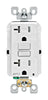 Leviton R22-AFTR2-0KW 20 Amp White Arc-Fault Circuit Interrupter Receptacle