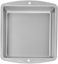 Wilton 8 in. W X 8 in. L Cake Pan Silver 1 pc