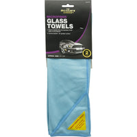 Detailer's Choice 12 in. L X 16 in. W Microfiber Glass and Mirror Cloth 2 pk