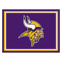 NFL - Minnesota Vikings 8ft. x 10 ft. Plush Area Rug