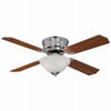 Westinghouse Hadley 42 in. Brushed Nickel Brown LED Indoor Ceiling Fan