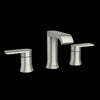 Moen Genta Brushed Nickel Two-Handle Bathroom Sink Faucet 8 in.