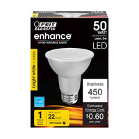 Feit PAR20 E26 (Medium) LED Bulb Bright White 50 Watt Equivalence 2 pk