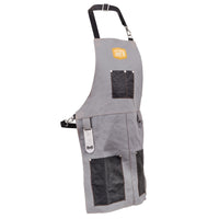 Oklahoma Joe's Canvas/Leather Gray Grill Apron