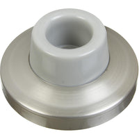 V1935 Brass Wall Door Stop - Satin Nickel