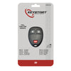 KeyStart Self Programmable Remote Automotive Replacement Key GM001 Double For GM