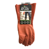 Showa Atlas Unisex Indoor/Outdoor PVC Chemical Gloves Orange L 1 pair (Pack of 12)