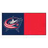 NHL - Columbus Blue Jackets Team Carpet Tiles - 45 Sq Ft.