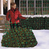 Celebrations Incandescent Mini Green 150 ct Net Christmas Lights 6 ft.