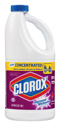 Clorox Fresh Meadow Scent Bleach 64 oz. (Pack of 8)