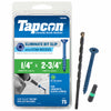 Tapcon 2-3/4 in. L Star Flat Head Concrete Screws 75 pk