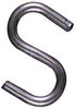 National Hardware Zinc-Plated Silver Steel 3/4 in. L Open S-Hook 5 lb 8 pk