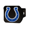 NFL - Indianapolis Colts  Black Metal Hitch Cover - 3D Color Emblem