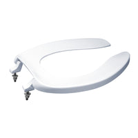 Toto Elong Commercial Toilet Seat W/Out Cover--Cotton White