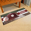 Mississippi State University Baseball Runner Rug - 30in. x 72in.