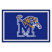 University of Memphis 5ft. x 8 ft. Plush Area Rug