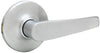 Kwikset  Delta  Satin Chrome  Steel  Passage Lever  3  Right Handed