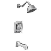 Chrome Posi-Temp(R) tub/shower