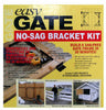 Homax EasyGate Powder Coated Black Steel No Sag Gate Kit 1 pk