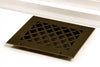 Steelcrest Designer 8 X 6 Wall /Ceiling Oil-Rubbed Bronze Return Vent Cover With Face Mounting Screw Holes No Damper