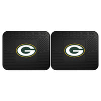 NFL - Green Bay Packers Back Seat Car Mats - 2 Piece Set