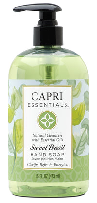 Capri 832022 16 Oz Sweet Basil Hand Soap (Pack of 6)