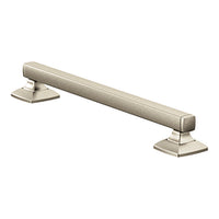 BRUSHED NICKEL 18" DESIGNER GRAB BAR