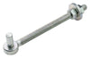 National Hardware Zinc-Plated Silver Steel 8 in. L Bolt Hook 150 lb 1 pk