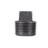 BK Products 1/8 in. MPT Black Malleable Iron Plug