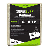 Trimaco Supertuff 4 Ft. W X 12 Ft. L X 25 Mil Canvas Drop Cloth 1 Pk