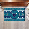 NBA - Charlotte Hornets Holiday Sweater Rug - 19in. x 30in.