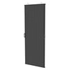 67 in. H X 26 in. W X 3 in. D Black Metal Display Panel