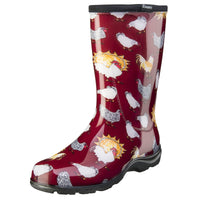 Sloggers Women's Garden/Rain Boots 8 US Barn Red