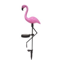 Luminous Garden Plastic Pink 20.67 in. H Flamingo Solar Garden Stake (Pack of 12)