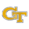 Georgia Tech Heavy Duty Aluminum Color Emblem