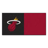 NBA - Miami Heat Team Carpet Tiles - 45 Sq Ft.